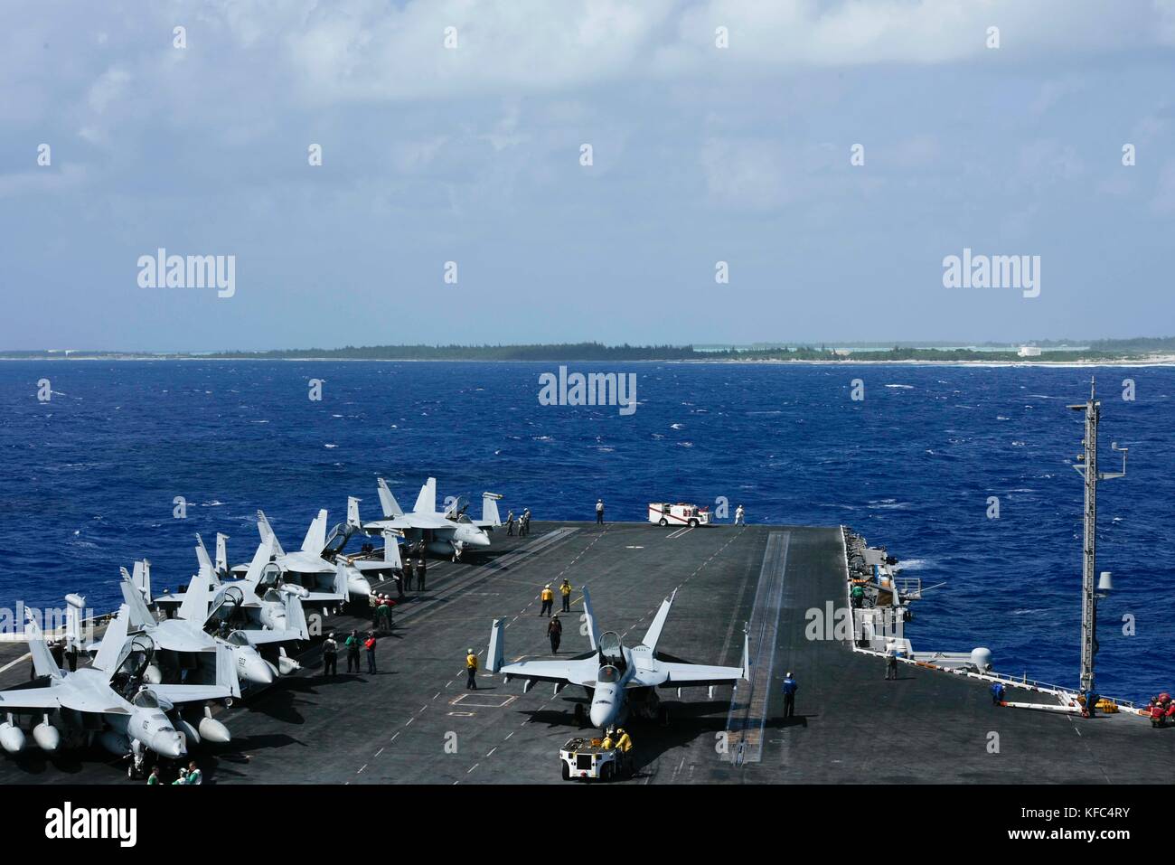 Exploring the Heart of Naval Power: Aircraft Carrier Flight Deck