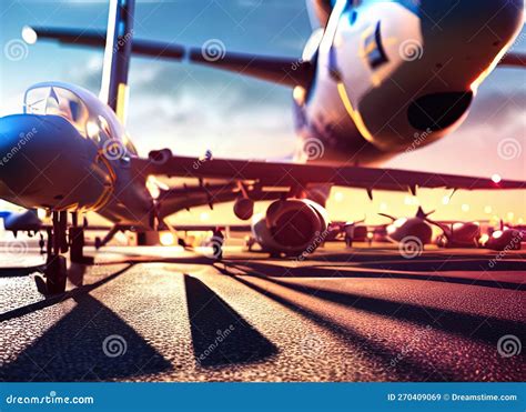 Airfield Operations Specialists Fictional Work Enviroment Scene Stock Photo Cartoondealer Com