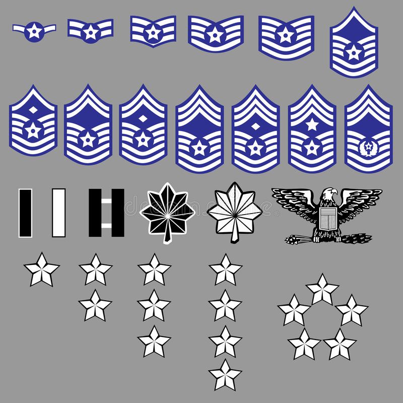 Airforce Ranks Air Force Air Force Patches Us Air Force