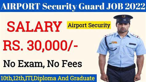 Airport Security Guard Job Indigo Job 2022 Security Guard Job Airport Ground Staff Job