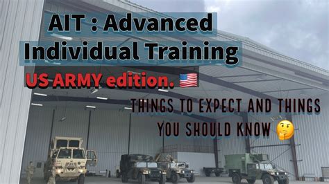 Ait What Should You Expect And Know Us Army Bct Experience Youtube