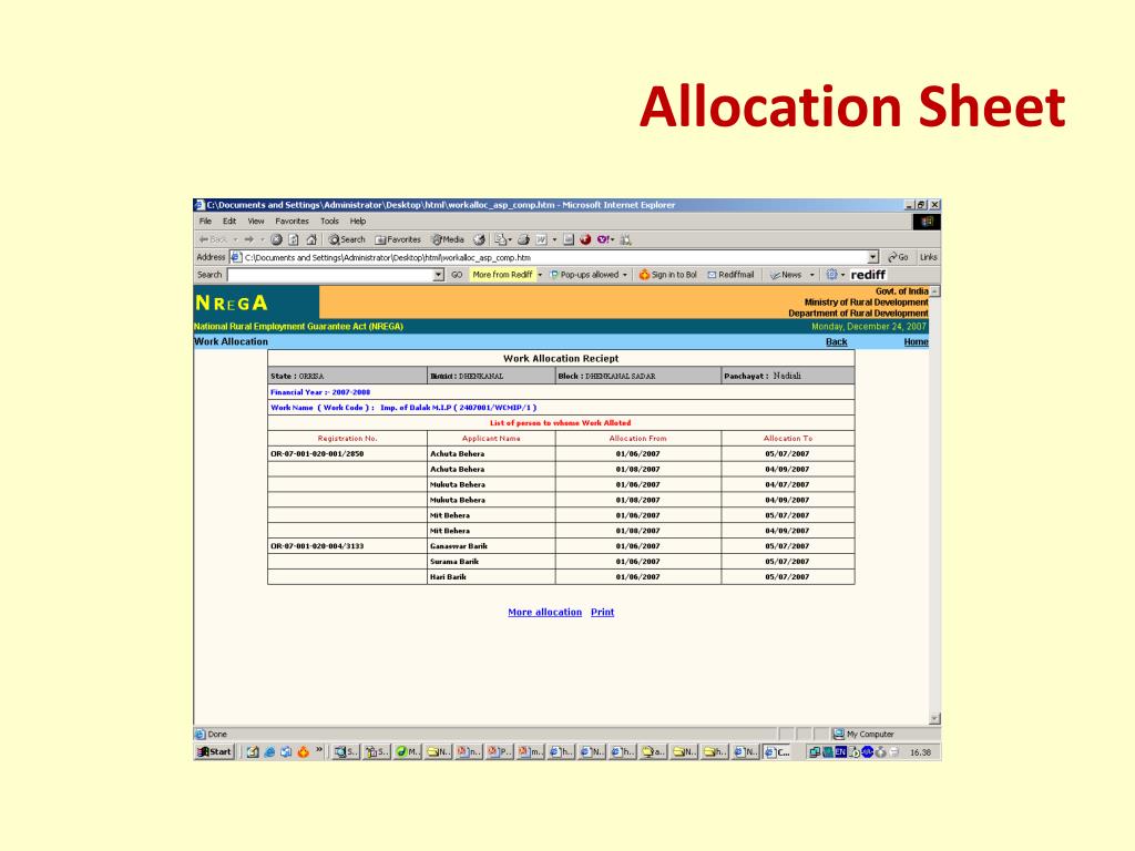 Allocation Worksheet for Py/nr: A Comprehensive Guide