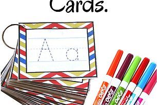 Alphabet Tracing Cards Free Printable See Jamie Teach Homeschool