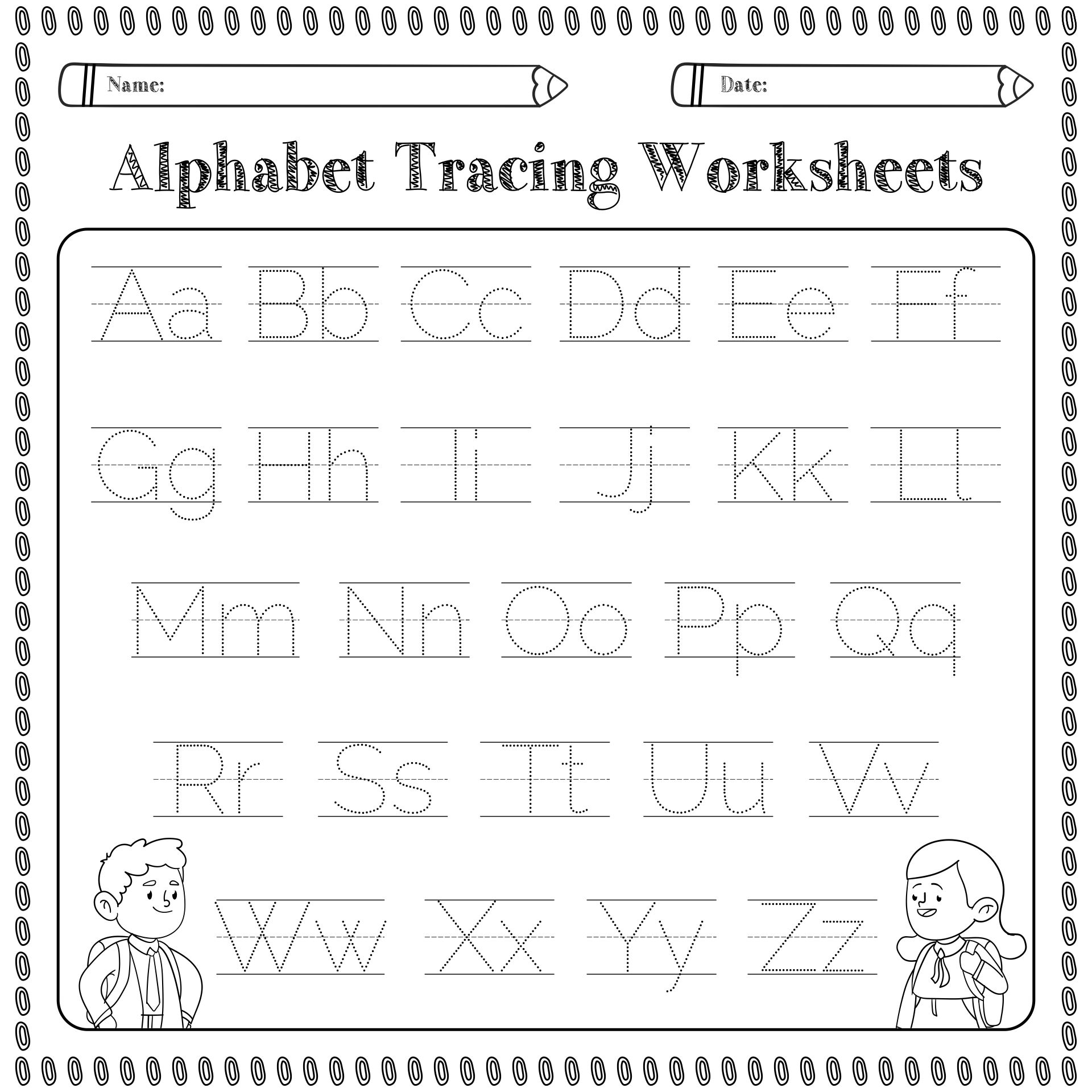 Alphabet Writing Worksheets Worksheets For Kindergarten