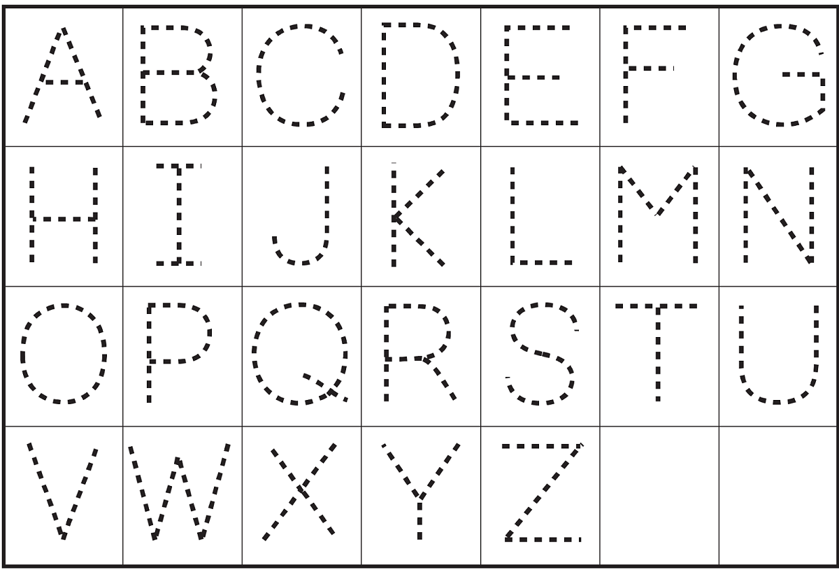 Alphabets Capital Letters Tracing Alphabet Capital Letters Alphabet