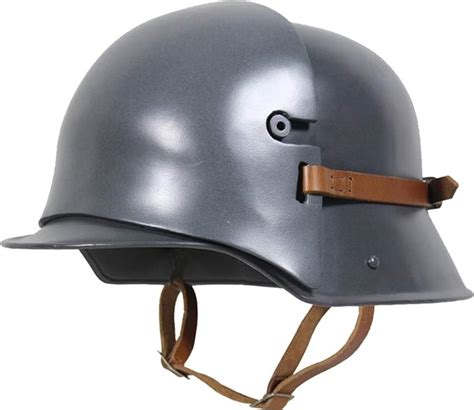 Amazon Com Epic Militaria Replica Ww1 German M16 Helmet With Sniper Plate Large 58 59 Cm