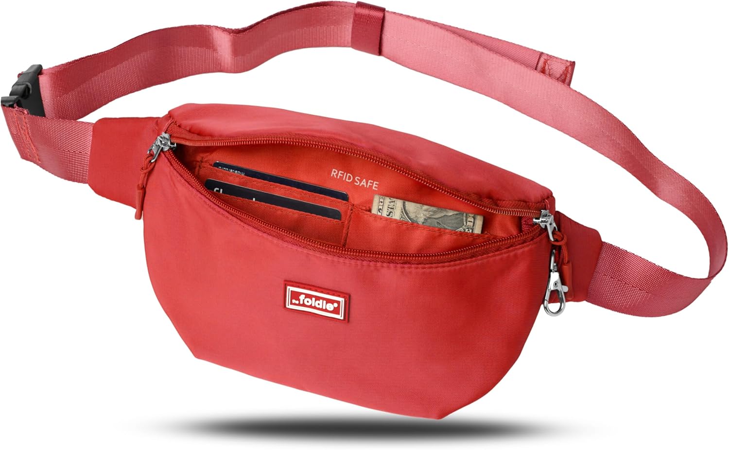 Amazon Com The Foldie Foldable Crossbody Bag Waist Pack Belt Bag Versatile Travel