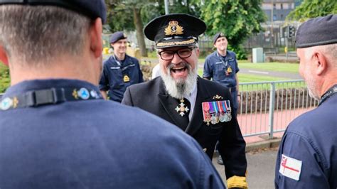 Amp 39 I Am Truly Made In The Royal Navy Amp 39 Head Of Navy Amp 39 S Submarine Service Retires