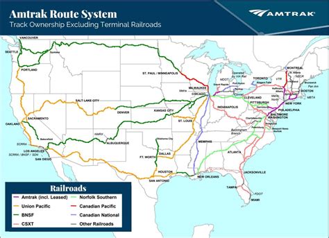 Amtrak Routes 2024 Schrikkeljaar Maria Stormi