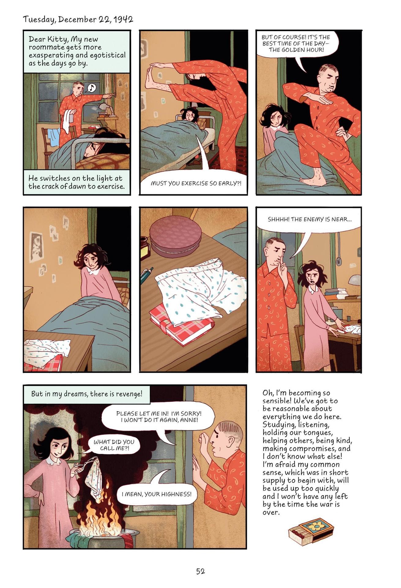 Anne Frank S Diary The Graphic Adaptation Tpb Read All Comics Online