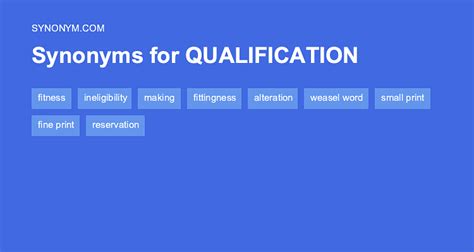 5 Ways To Describe Qualifications