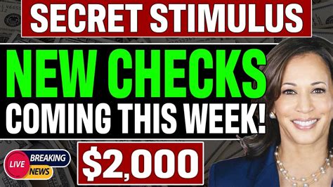 Apply 2000 Secret Stimulus Check Coming This Week Watch Now 4Th