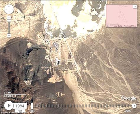 Area 51 Google Earth Map