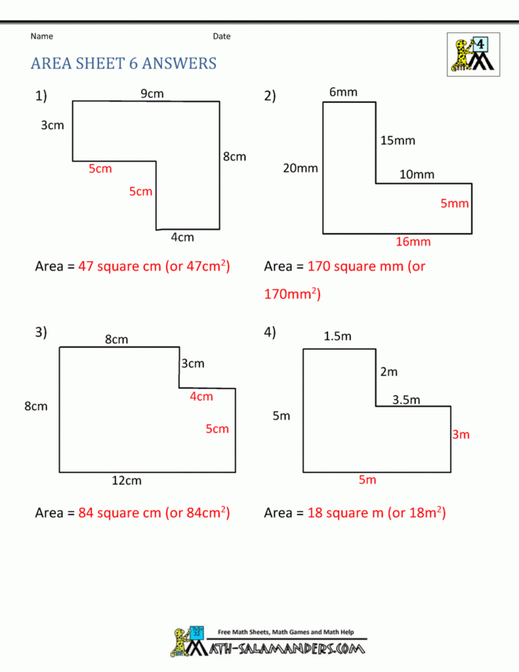 Area And Perimeter Of Composite Figures Worksheets And Digital Resource