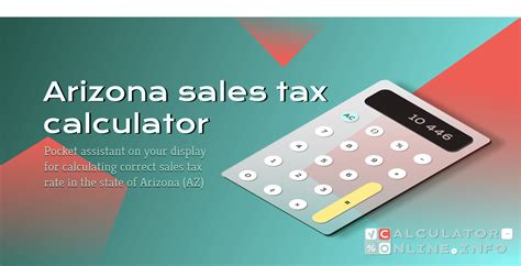 Arizona Sales Tax Rate Calculator