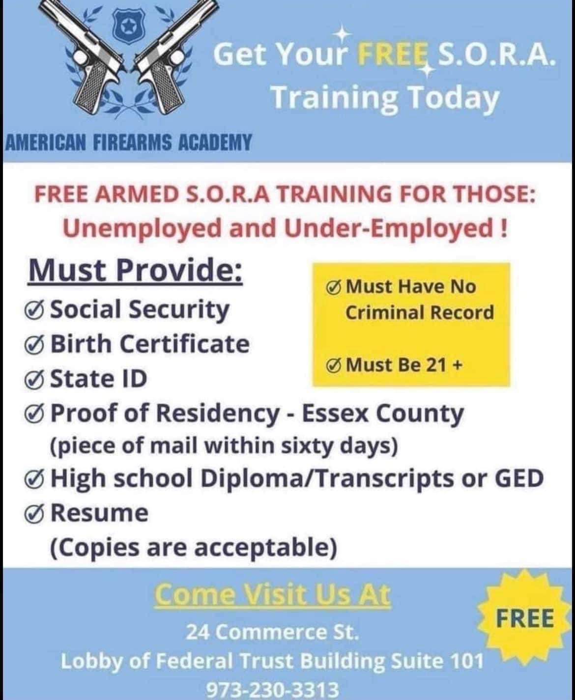 Armed Guard Training R Newark Uncensored