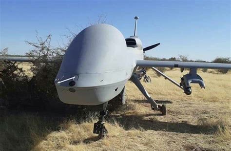 Armed Mq 1C Gray Eagle Uav Makes Emergency Landing In Niger