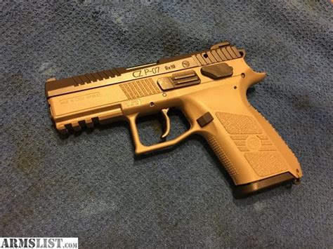 Armslist For Sale Cz P07 Fde