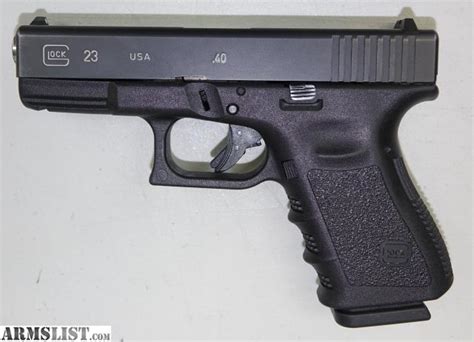 Armslist For Sale Glock 23 40 Caliber S W Compact Semi Automatic Austria Gen 4 Lnib