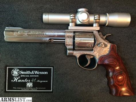 Armslist For Sale Smith Wesson 41 Magnum 657 3 Engraved Collectible Edition