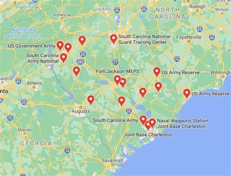 Army Bases In South Carolina A List Of All 3 Bases In Sc