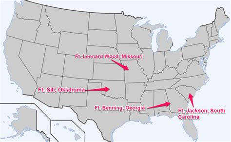 Army Basic Training Locations 2024 By Mos Amp Females