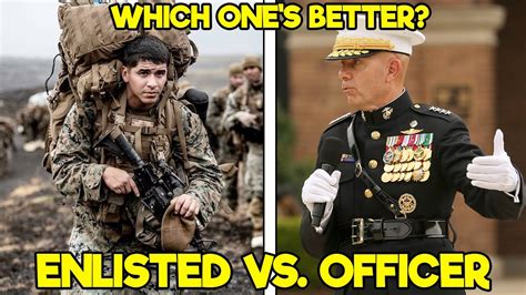 Army Enlisted Vs Officer What Are The Differences 2024