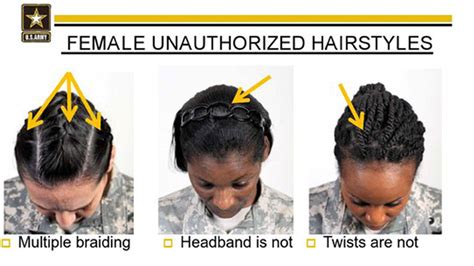 Army Hair Regulations Female 2021 Highlights Army Military