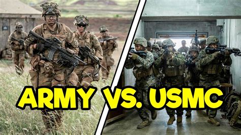 5 Key Differences Between Army and Marine Infantry