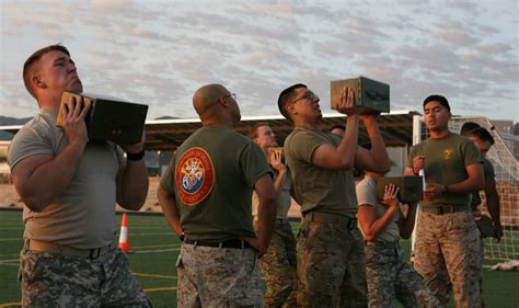 Army Lieutenants Test For Physical Fitness Marine Corps Style