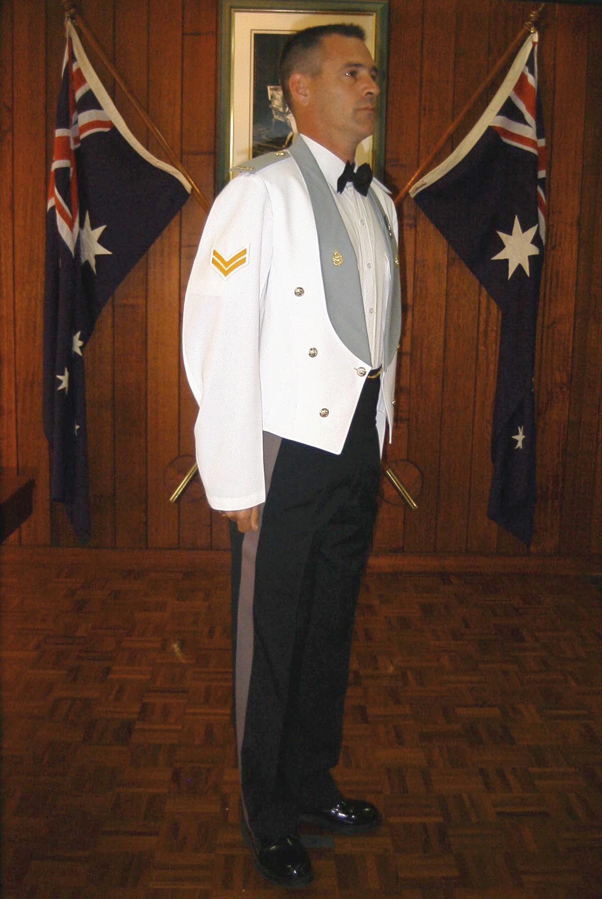 Army Mess Dress Steward Australia Aus