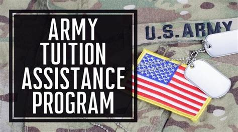 Army Tuition Assistance Benefits Free College Education