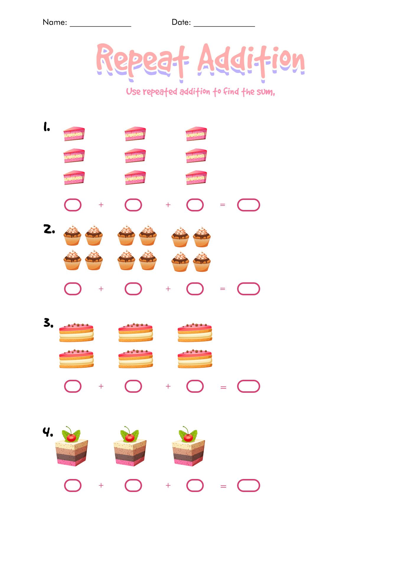 Array Repeated Additions 2Nd Grade Game Repeat Addition Arrays