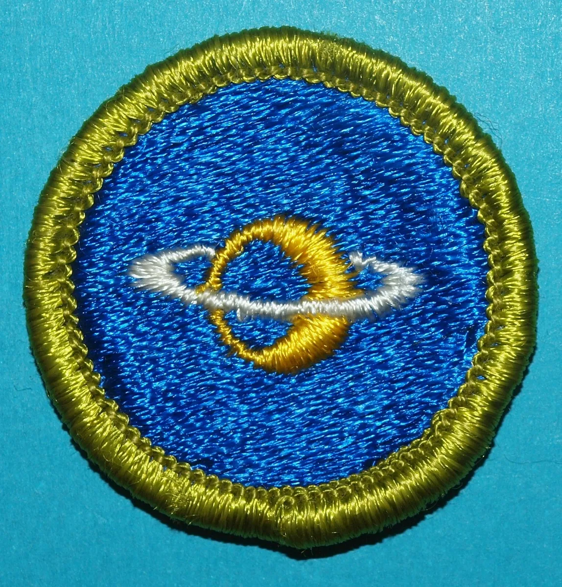 Astronomy Type G Merit Badge Cloth Back Boy Scouts Z 450