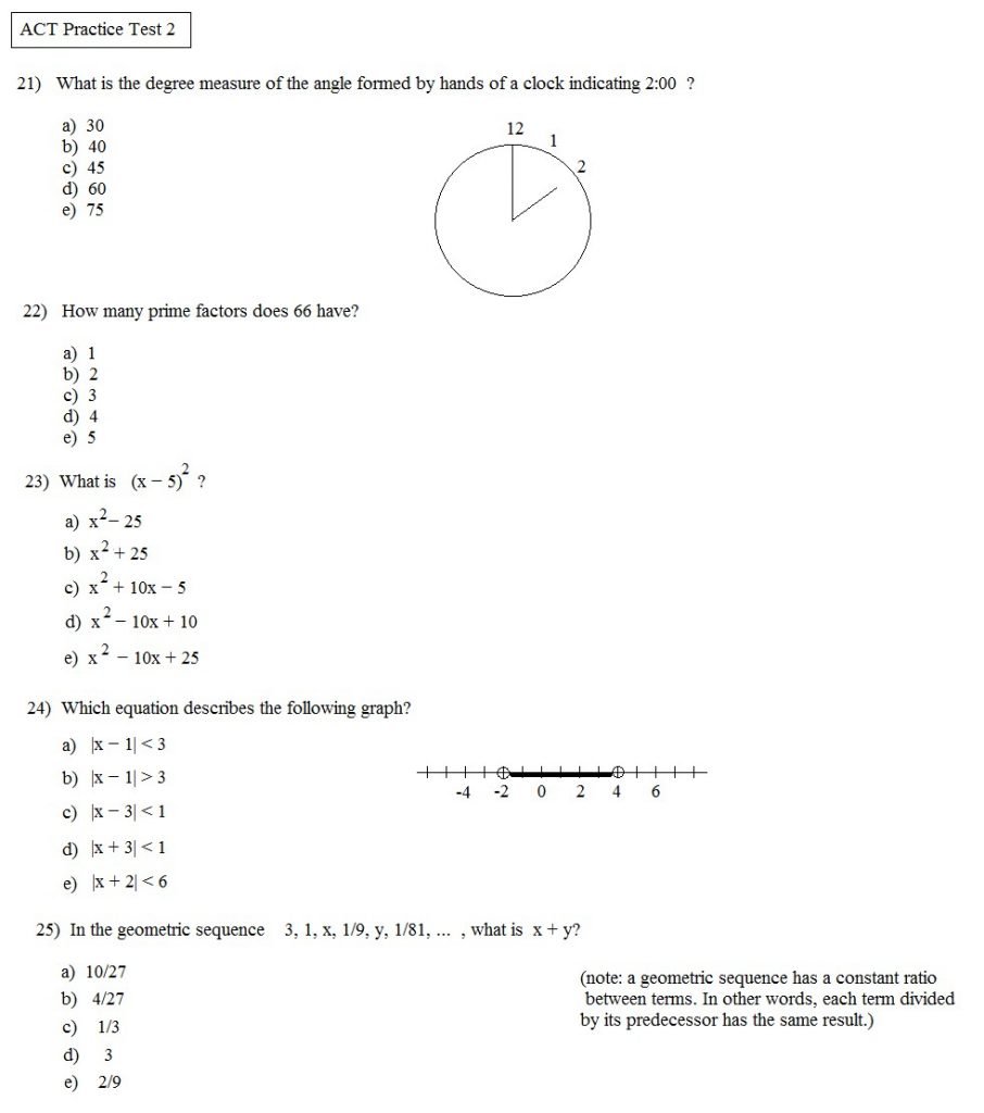 Asvab Printable Practice Test