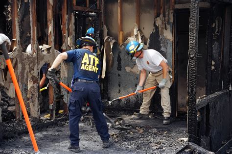 Atf Investigators Train With The Dcfems Fire Investigation Unit