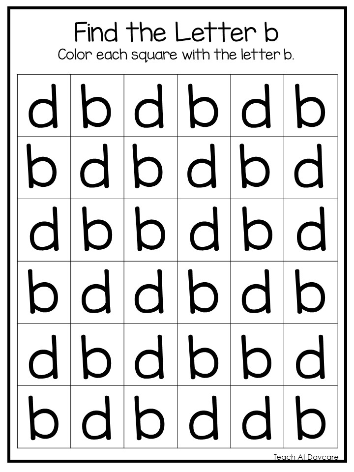 B And D Reversed Grab Our Letter Reversal Activity Pack Free Lowercase