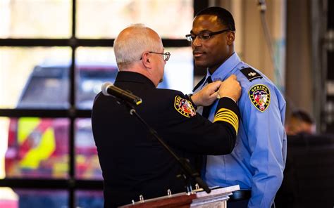 Badge Pinning Ceremony Spring Fire Department