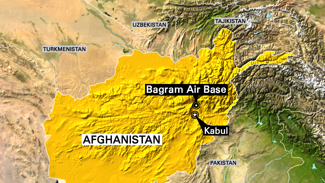 Bagram Airfield Map