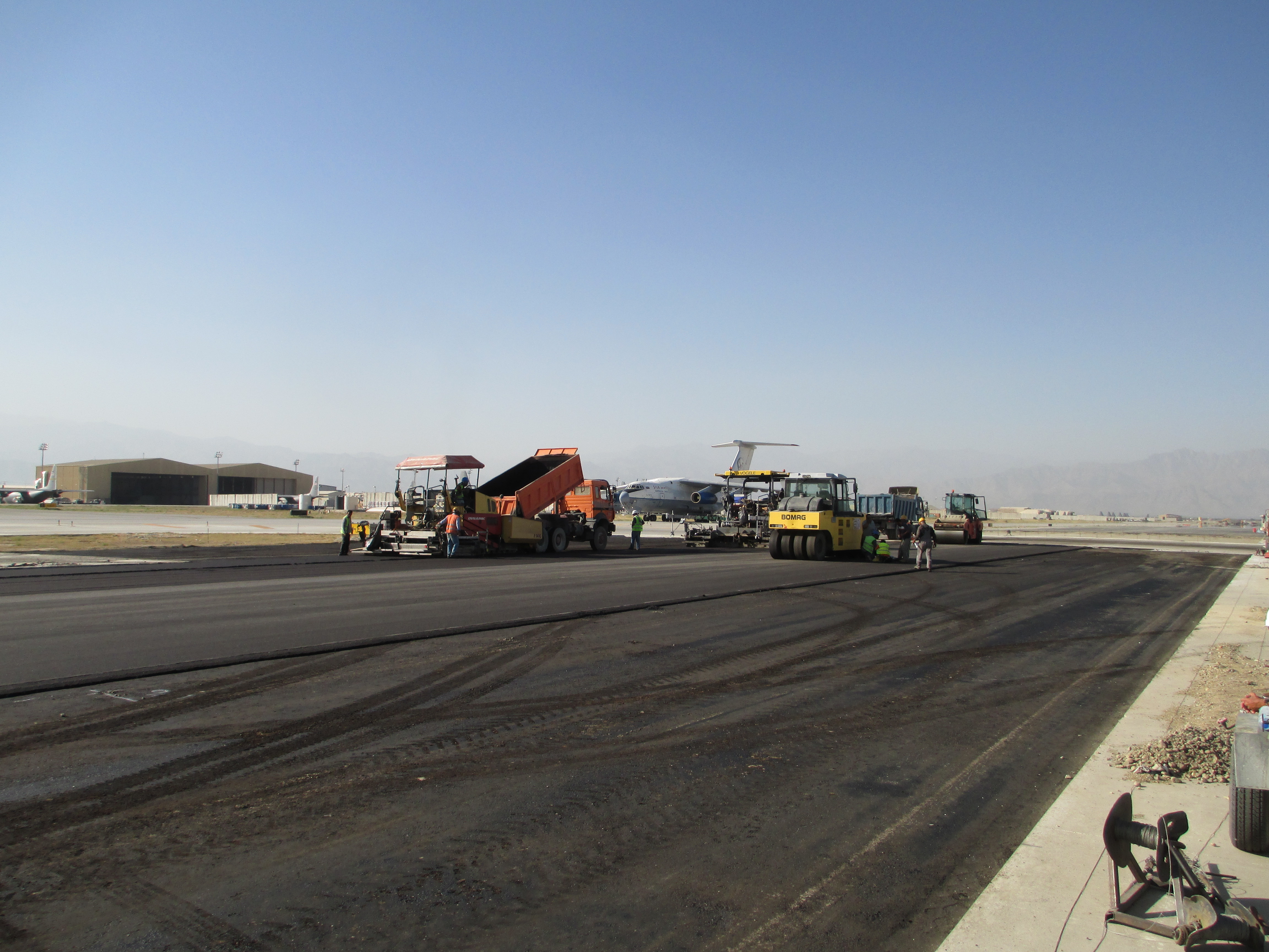 Bagram Airfield Runway Repairs Reach Major Milestone Middle East District Public News Releases