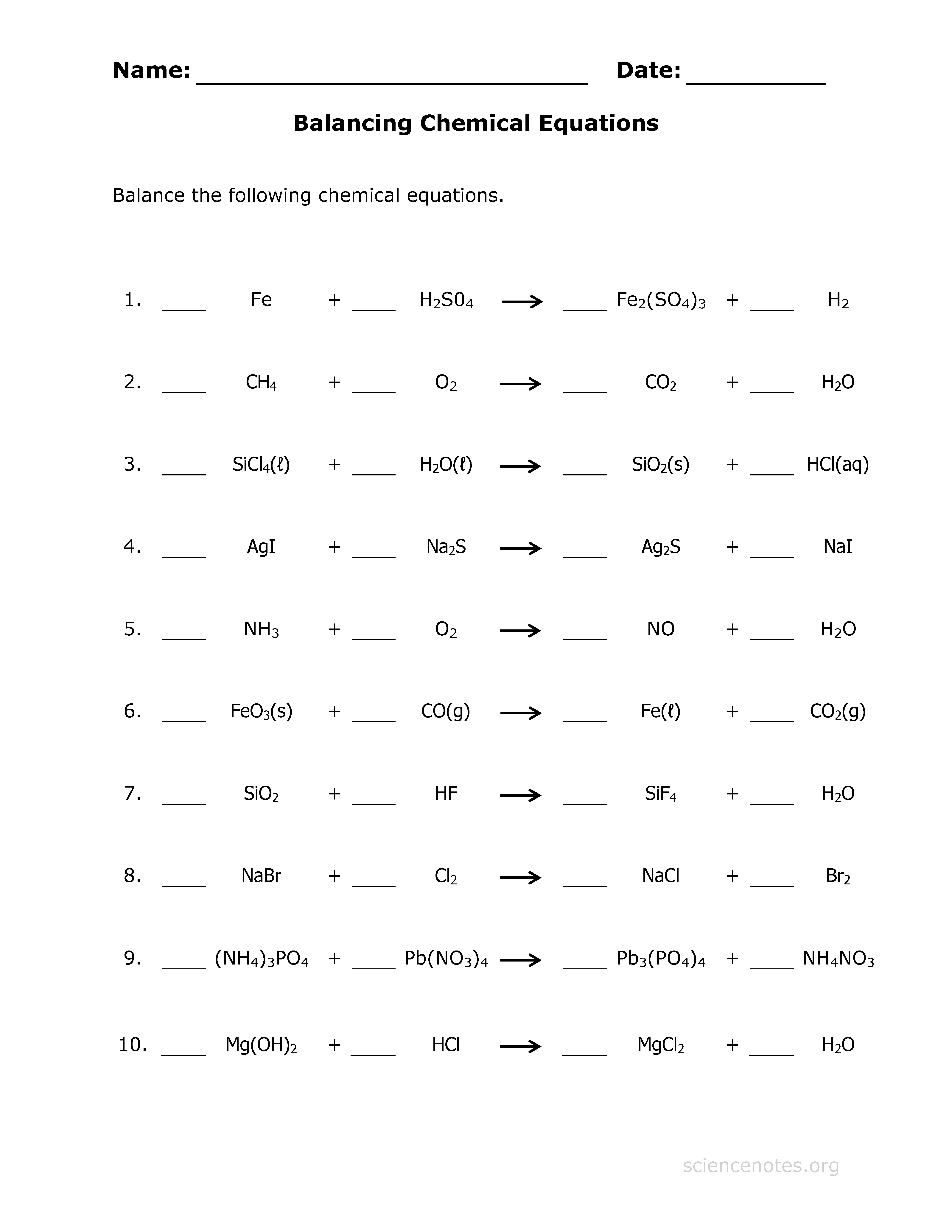 5 Tips to Easily Balance Chemical Equations