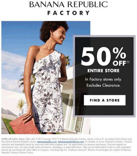 Banana Republic Factory June 2020 Coupons And Promo Codes