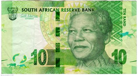 Banknote Of 10 Rand Nd 2012 From South Africa Id 5151