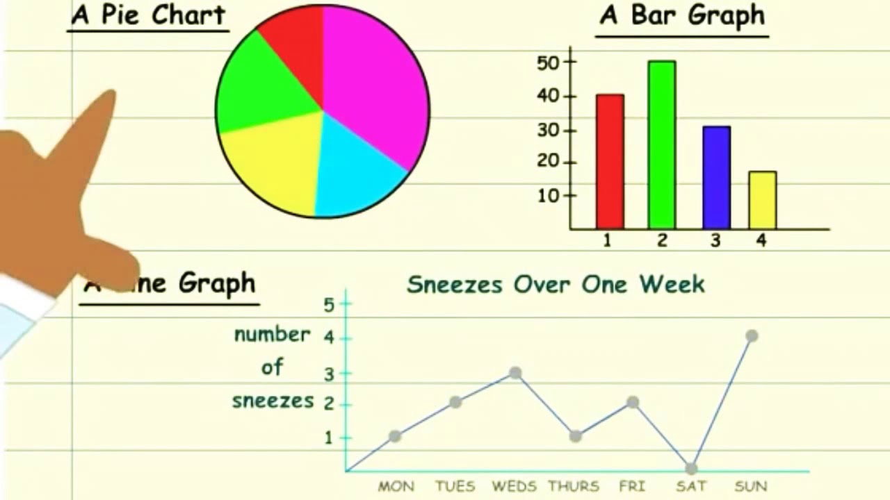 Bar Line Circle Graphs Worksheet Made By Teachers