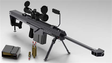 Barrett Fifty Cal Sniper Rifle