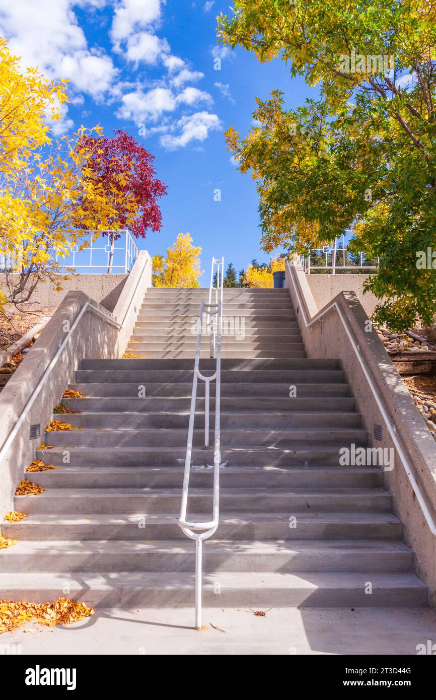 Barry Goldwater Air Force Academy Visitor Center At Colorado Springs Colorado Stock Photo Alamy