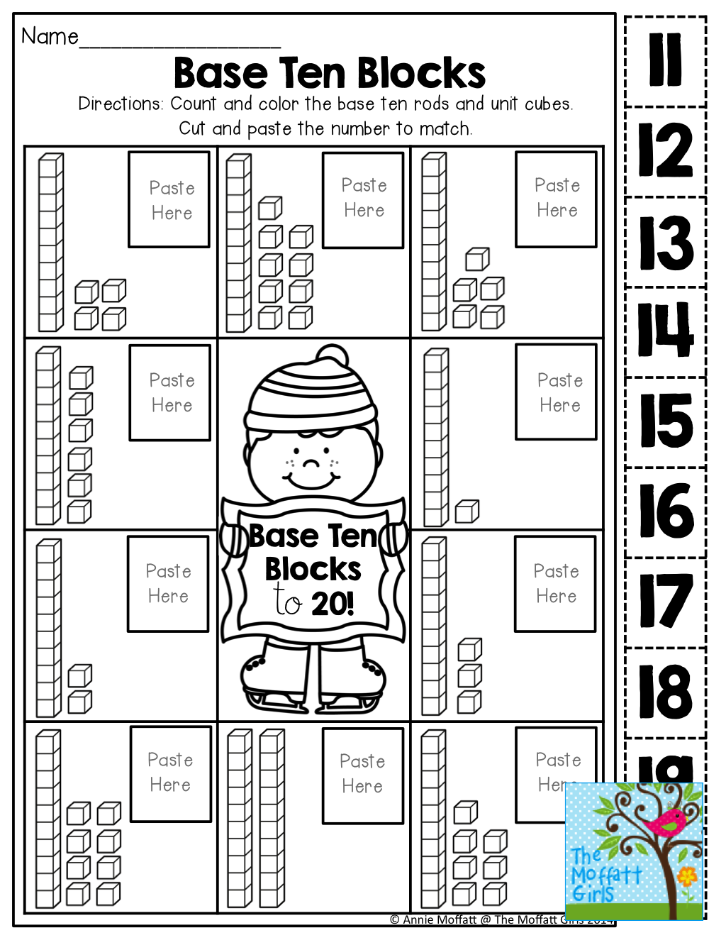 Base 10 Blocks Activity Math Resource Twinkl Usa