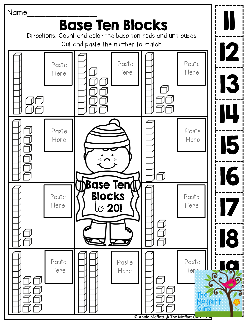 Base Ten Blocks Worksheets Engaging Activities For Math Mastery