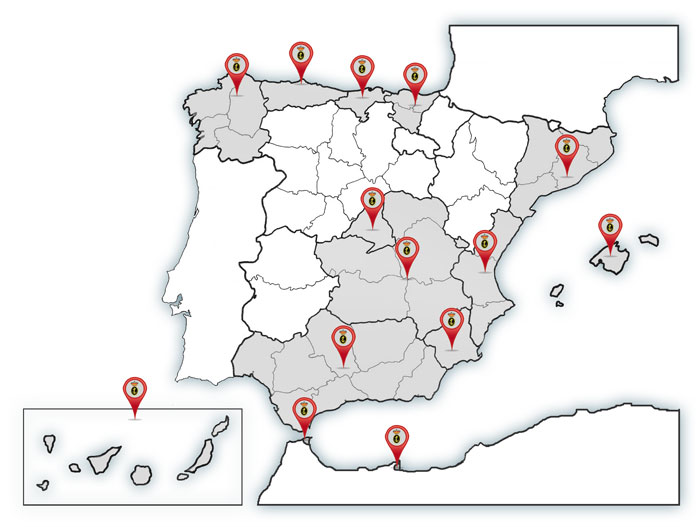 Bases Militares En Espa A Mapa Diario Acoru A