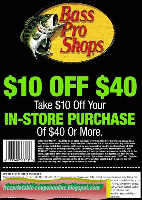 Bass Pro Shop Coupon Code 2024 Sandi Cordelie